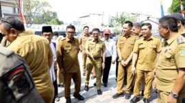 Bersama Gubernur Banten, Sachrudin Tinjau Pelaksanaan Cek Kesehatan Gratis 