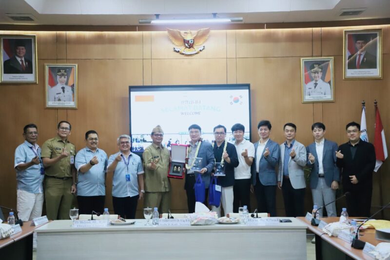 Jalin Kerja Sama, Perumda Tirta Albantani Terima Bantuan Hibah SPAM Mobile dari Korea Selatan