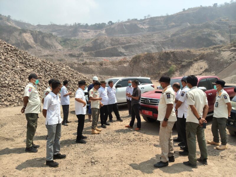 Sidak Tambang di Bojonegara dan Pulo Ampel, DLH Cek Dokumen Perizinan Perusahaan
