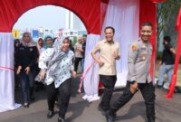 Semarak HUT RI, Polres Metro Tangerang Kota Gelar Bazar Murah dan Festival UMKM