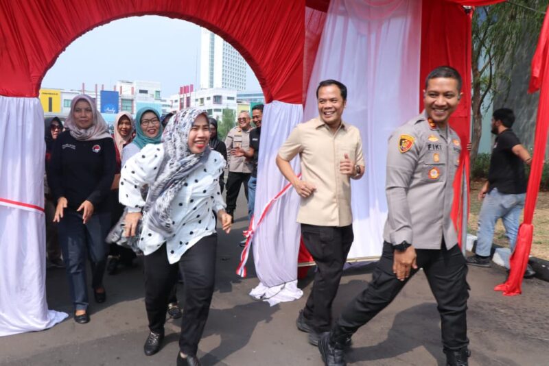 Semarak HUT RI, Polres Metro Tangerang Kota Gelar Bazar Murah dan Festival UMKM
