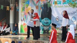 Kampanyekan Gizi Seimbang dan Cegah Anemia, Dinkes Gelar Aksi Bergizi di SMAN 2 Kota Tangerang