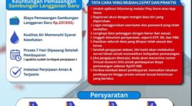 Sambut HUT RI ke-81, Perumda TB Kota Tangerang Berikan Diskon 81 Persen Pemasangan Sambungan Baru
