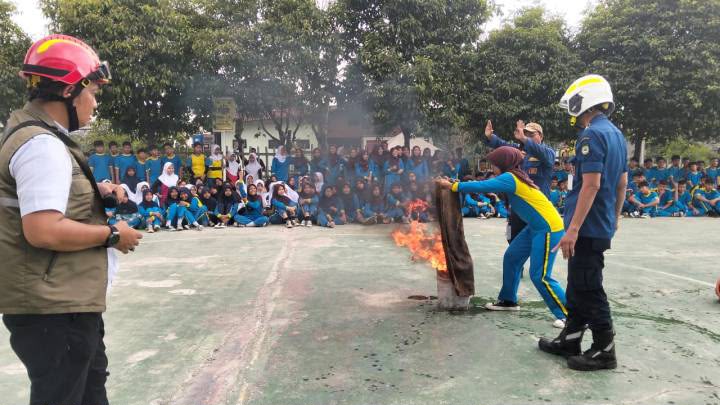 BPBD Kota Tangerang Perkuat Mitigasi Bencana Melalui Edukasi di Sekolah
