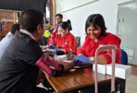 PMI Kota Tangerang Gelar Cek Kesehatan Gratis di Bandara Soekarno-Hatta