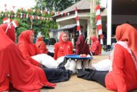 Semarak HUT RI ke-81, TP PKK dan DWP Kota Tangerang Gelar Lomba Kebersamaan