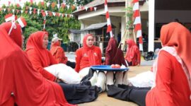 Semarak HUT RI ke-81, TP PKK dan DWP Kota Tangerang Gelar Lomba Kebersamaan