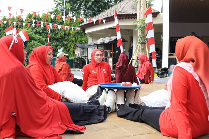 Semarak HUT RI ke-81, TP PKK dan DWP Kota Tangerang Gelar Lomba Kebersamaan