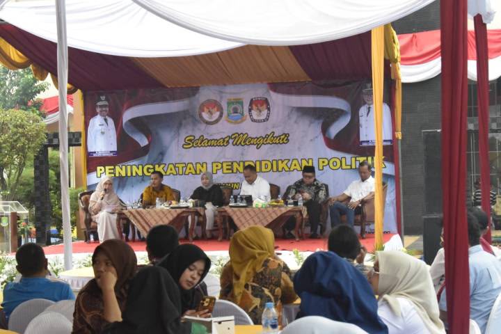 KPU Kota Tangerang Gulirkan Sosialisasi Pendidikan Politik di Kecamatan Karawaci