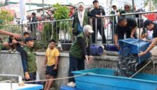 Tebar 1 Ton Lele di Situ Gede, Pemkot Tangerang Meriahkan HUT ke-81 RI Lewat Mancing Bersama