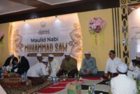Maulid Nabi di Ponpes Miftahul Huda Annidzom, Ribuan Jamaah dan Puluhan Habaib Serukan Keteladanan Rasulullah