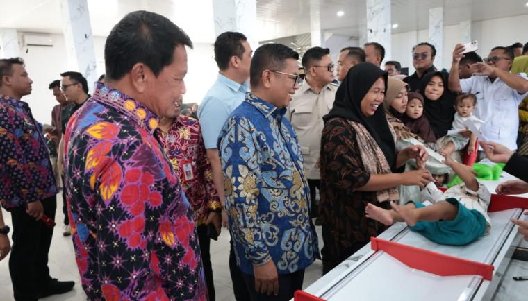 Tinjau CKG dan Penanganan Stunting di Mauk, Gubernur Banten Apresiasi Inovasi Pemkab Tangerang