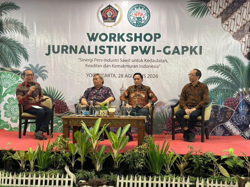 PWI dan GAPKI Gelar Workshop di Yogyakarta, Komitmen Bersama Kawal Industri Sawit Nasional