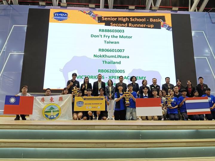 Tim Robotik SMP PGRI 2 Ciledug Kota Tangerang Meraih Prestasi Tingkat Internasional di Thailand