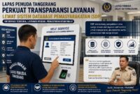 Lapas Pemuda Tangerang Digitalisasi Layanan, Warga Binaan Bisa Akses Data Secara Mandiri