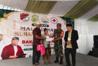 Koramil 02/Batuceper Gelar Bakti Sosial, Khitan Gratis hingga Makan Siang Bersama Warga