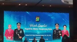 Pisah Sambut Kapolres Metro Tangerang Kota, Herbin Sianipar Minta Dukungan Masyarakat