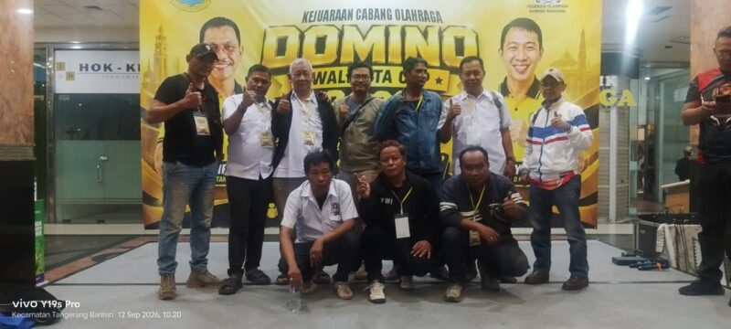 PWI Kota Tangerang Ramaikan Turnamen Domino Wali Kota Cup 2026
