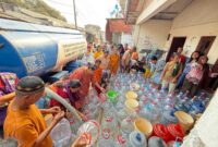 Kemarau Belum Reda, Perumdam TKR Terus Salurkan Bantuan Air Tangki ke Seluruh Wilayah Kabupaten
